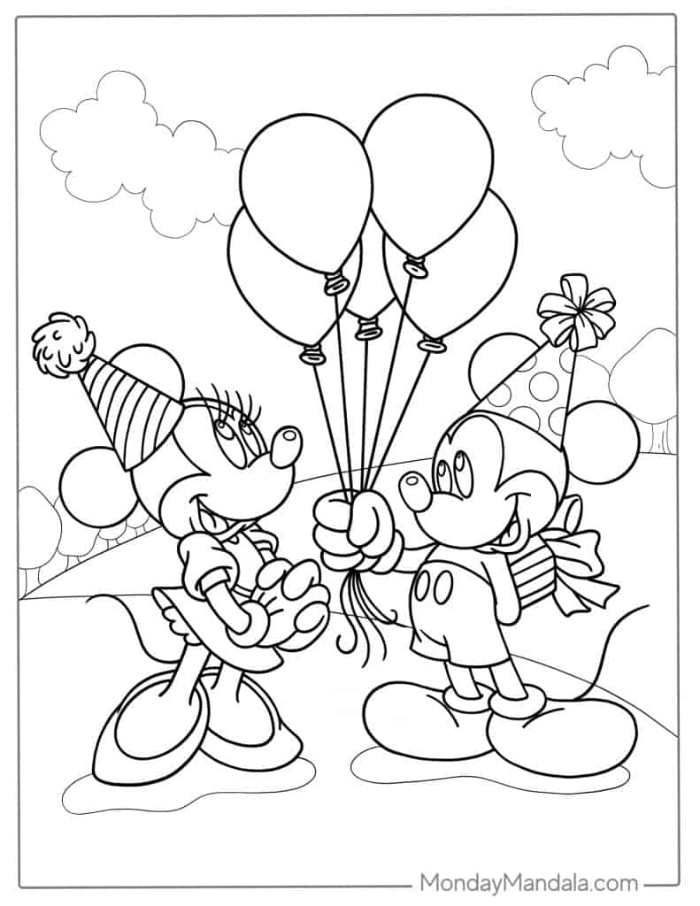 32 Mickey Mouse Coloring Pages Free PDF Printables 32 Mickey Mouse Coloring Pages Free PDF Printables