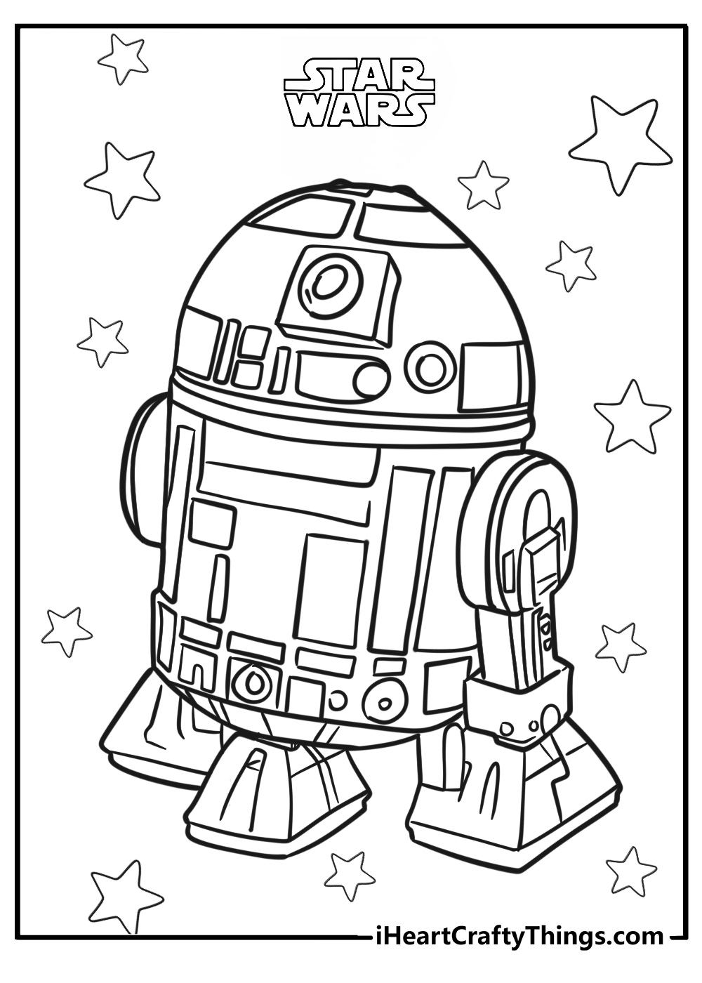 star wars coloring page