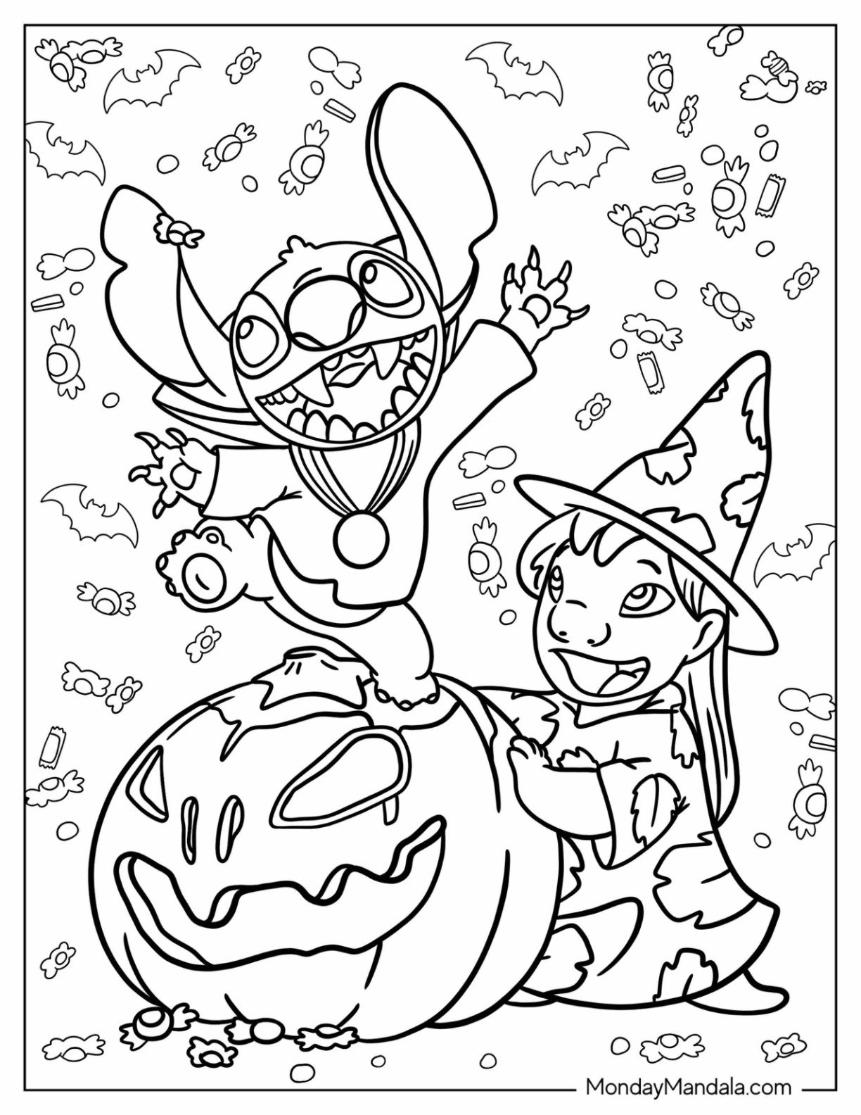 33 Disney Halloween Coloring Pages Free PDF Printables 33 Disney Halloween Coloring Pages Free PDF Printables