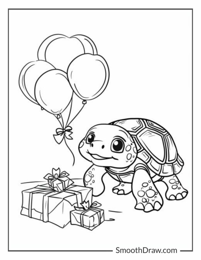 34 Turtle Coloring Pages Free Printable PDF Pages Smooth Draw