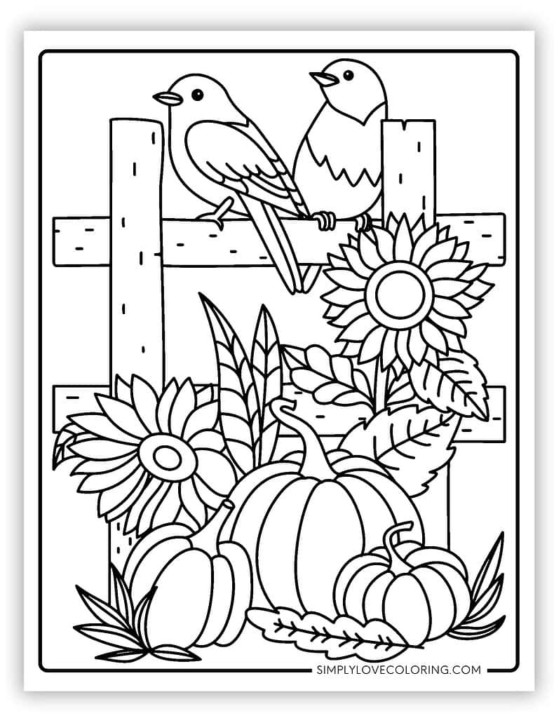 free fall coloring sheets
