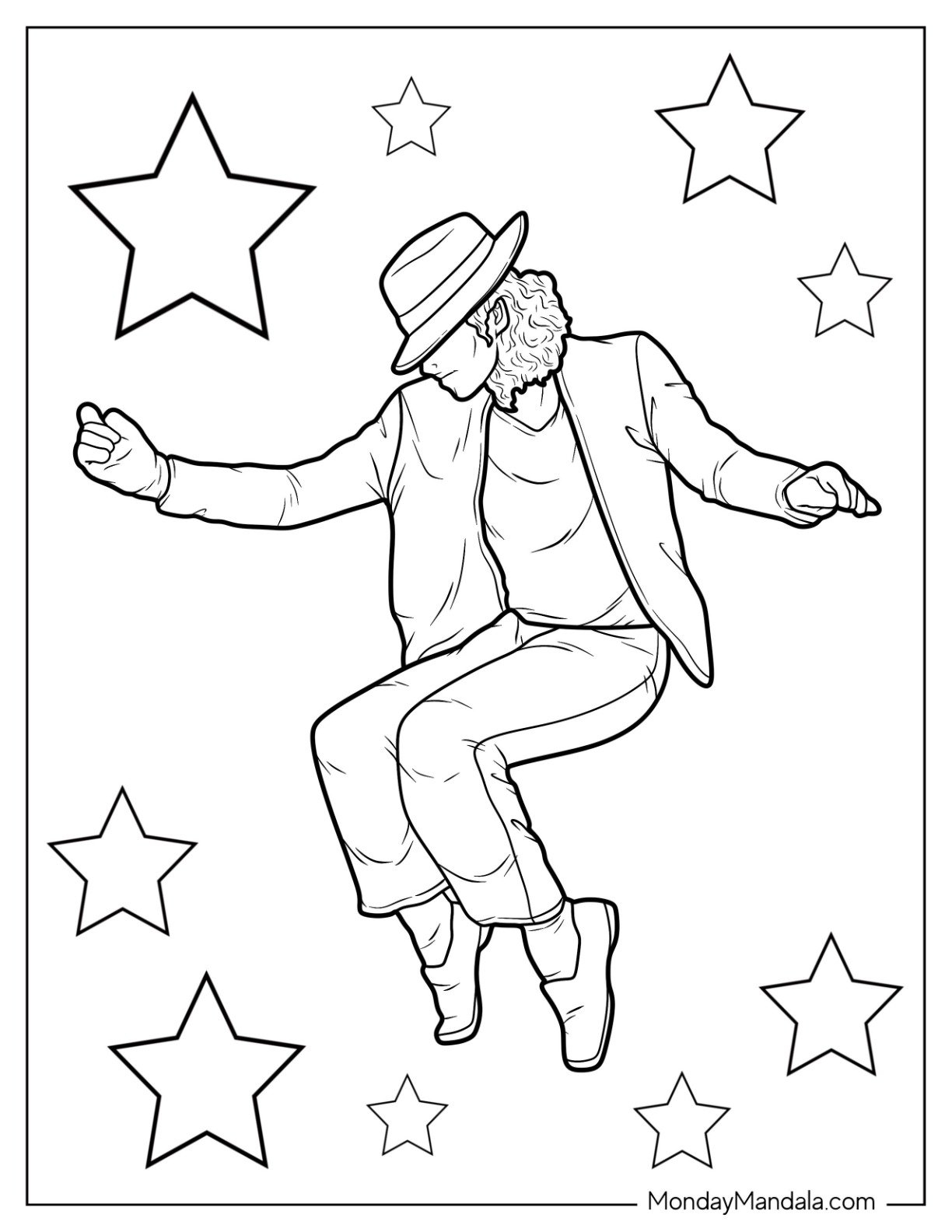 37 Michael Jackson Coloring Pages Free PDF Printables 37 Michael Jackson Coloring Pages Free PDF Printables
