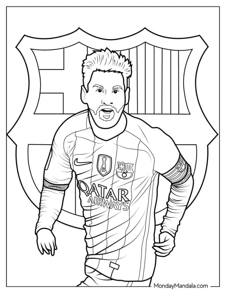 38 Lionel Messi Coloring Pages Free PDF Printables 38 Lionel Messi Coloring Pages Free PDF Printables