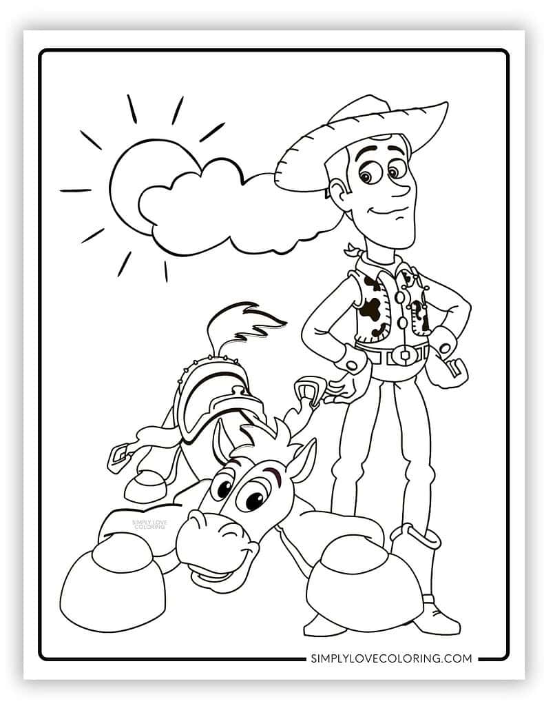 toy story coloring pages