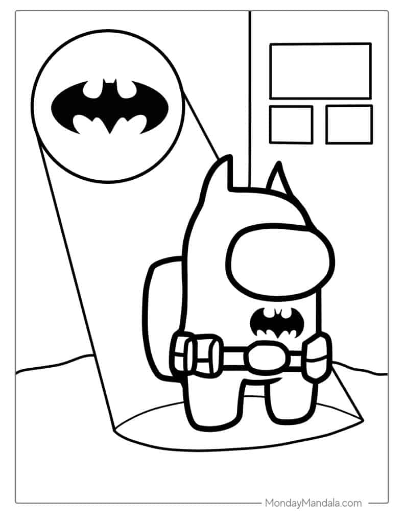 40 Batman Coloring Pages Free PDF Printables 