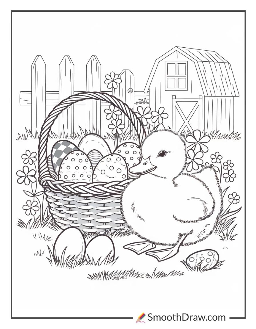 41 Duck Coloring Pages PDF Printables Smooth Draw
