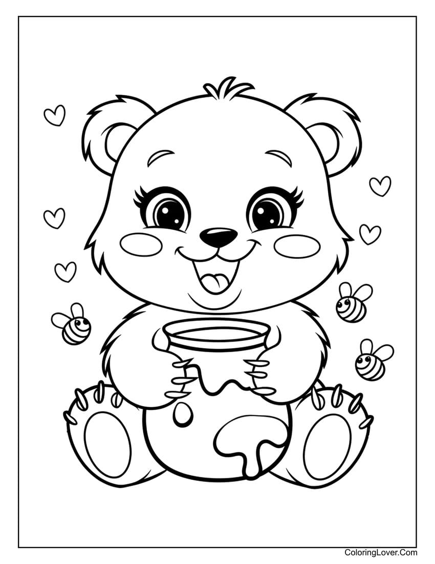 42 Bear Coloring Pages Free Printables For All Ages 