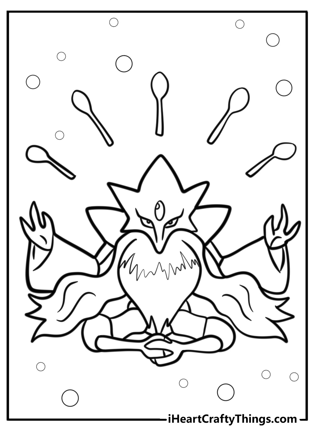 coloring pages of legendary pokemon