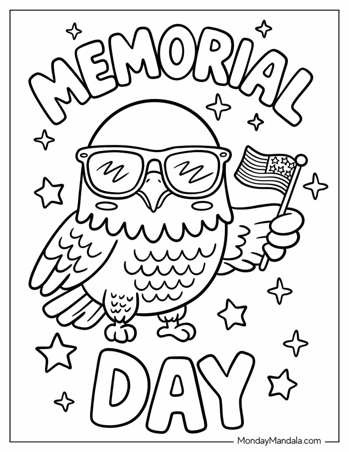 45 Memorial Day Coloring Pages Free PDF Printables 