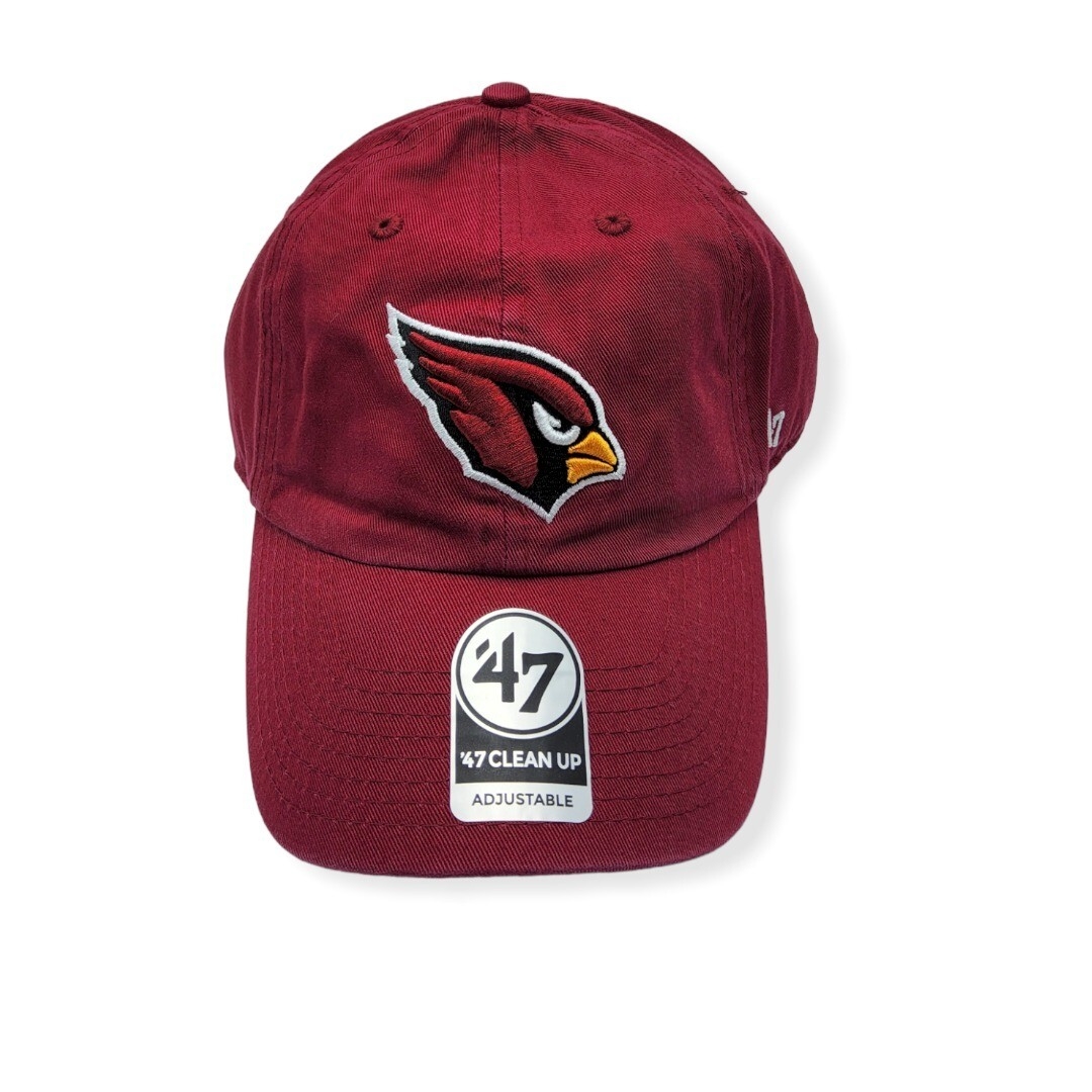 47 Arizona Cardinals Clean Up Red Adjustable Strap Hat Dad Cap EBay