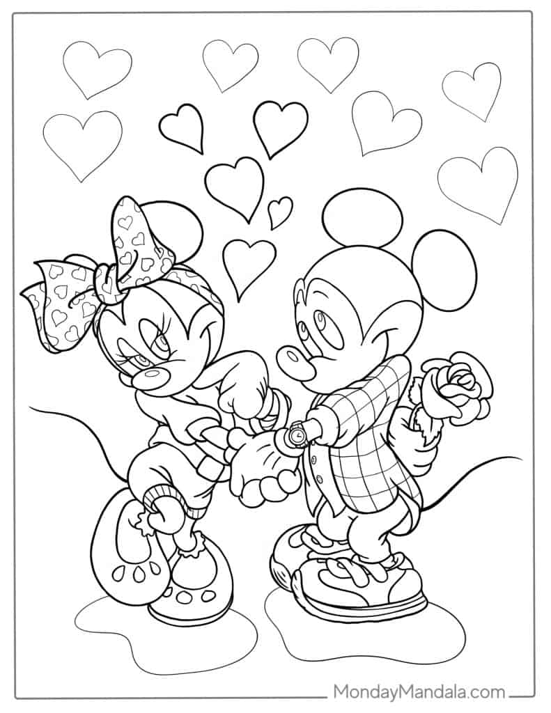 47 Minnie Mouse Coloring Pages Free PDF Printables 