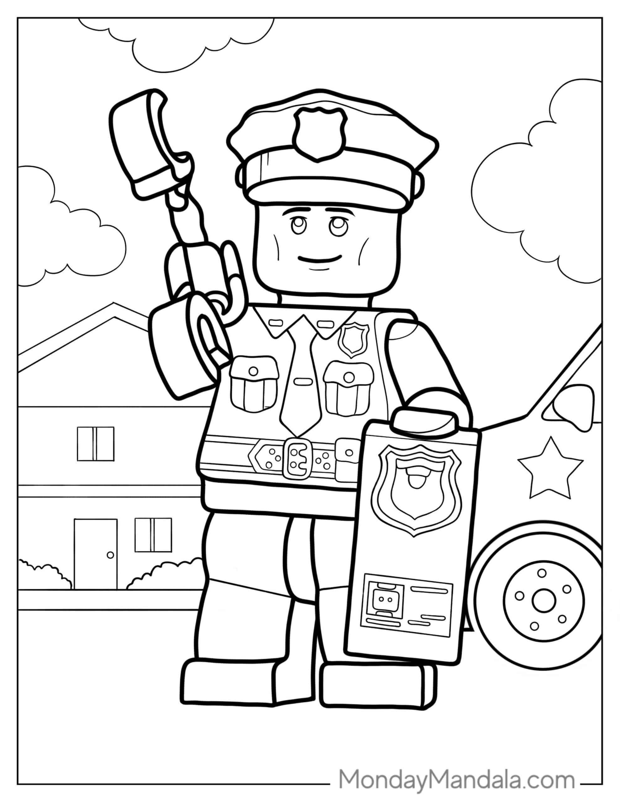 48 Police Coloring Pages Free PDF Printables 48 Police Coloring Pages Free PDF Printables
