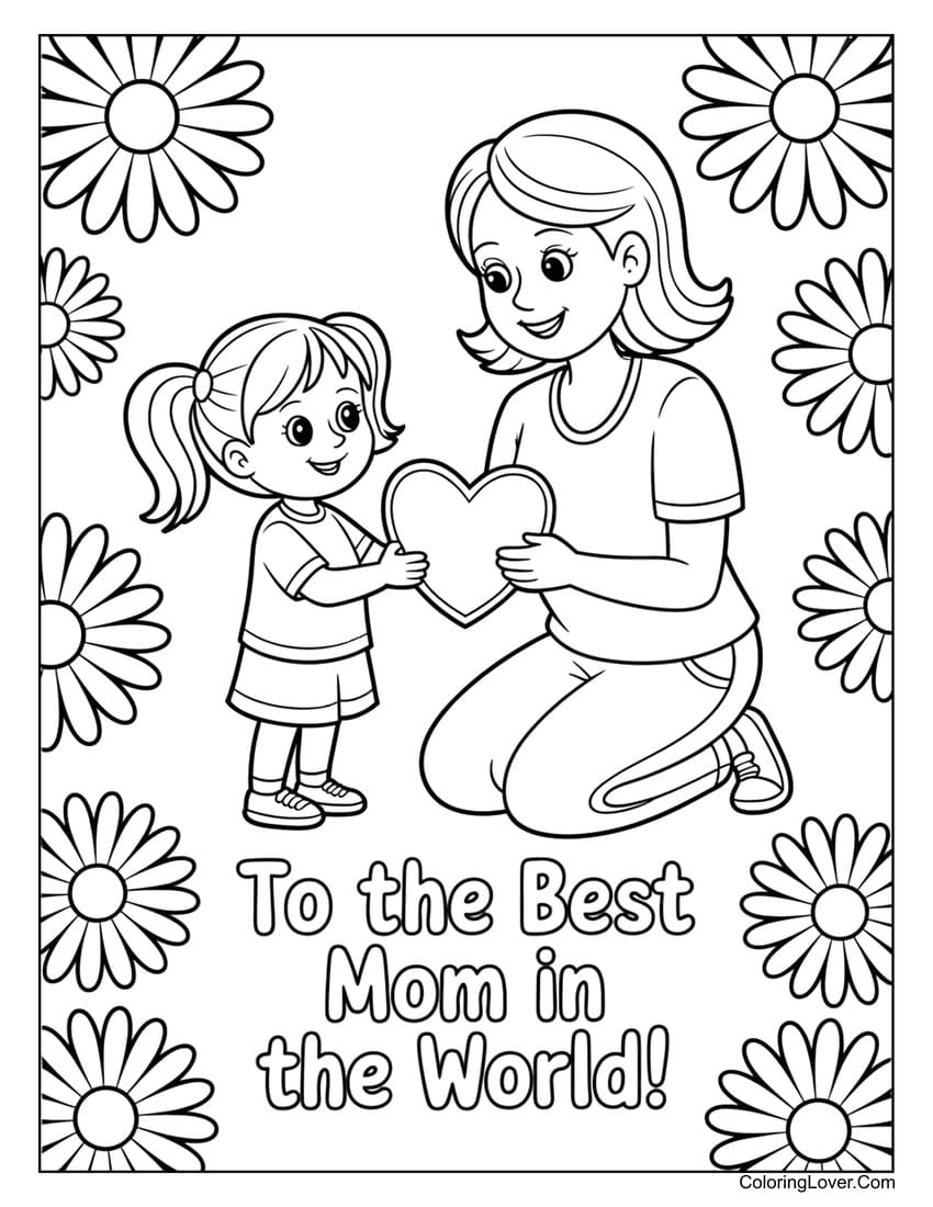 happy mothers day coloring happy mothers day coloring