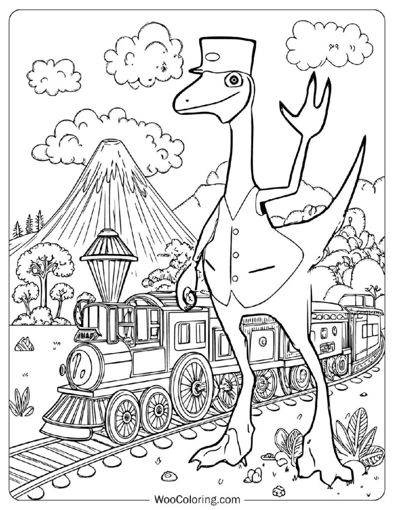 free dinosaur coloring pages
