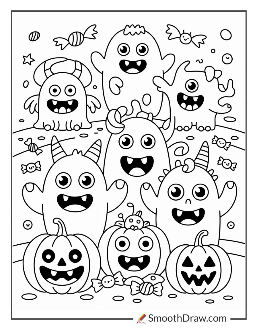 halloween coloring pages printable pdf