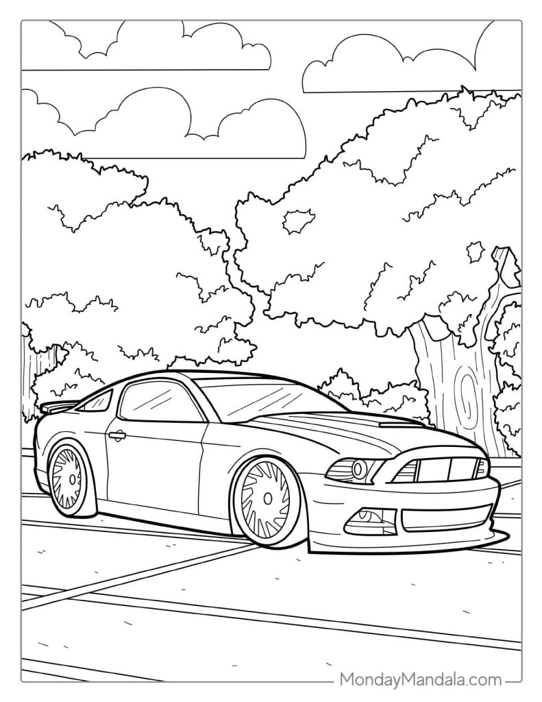 car printable coloring pages car printable coloring pages
