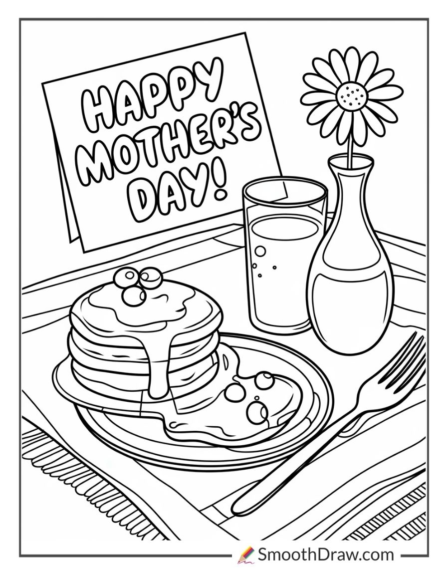 happy mothers day coloring pages