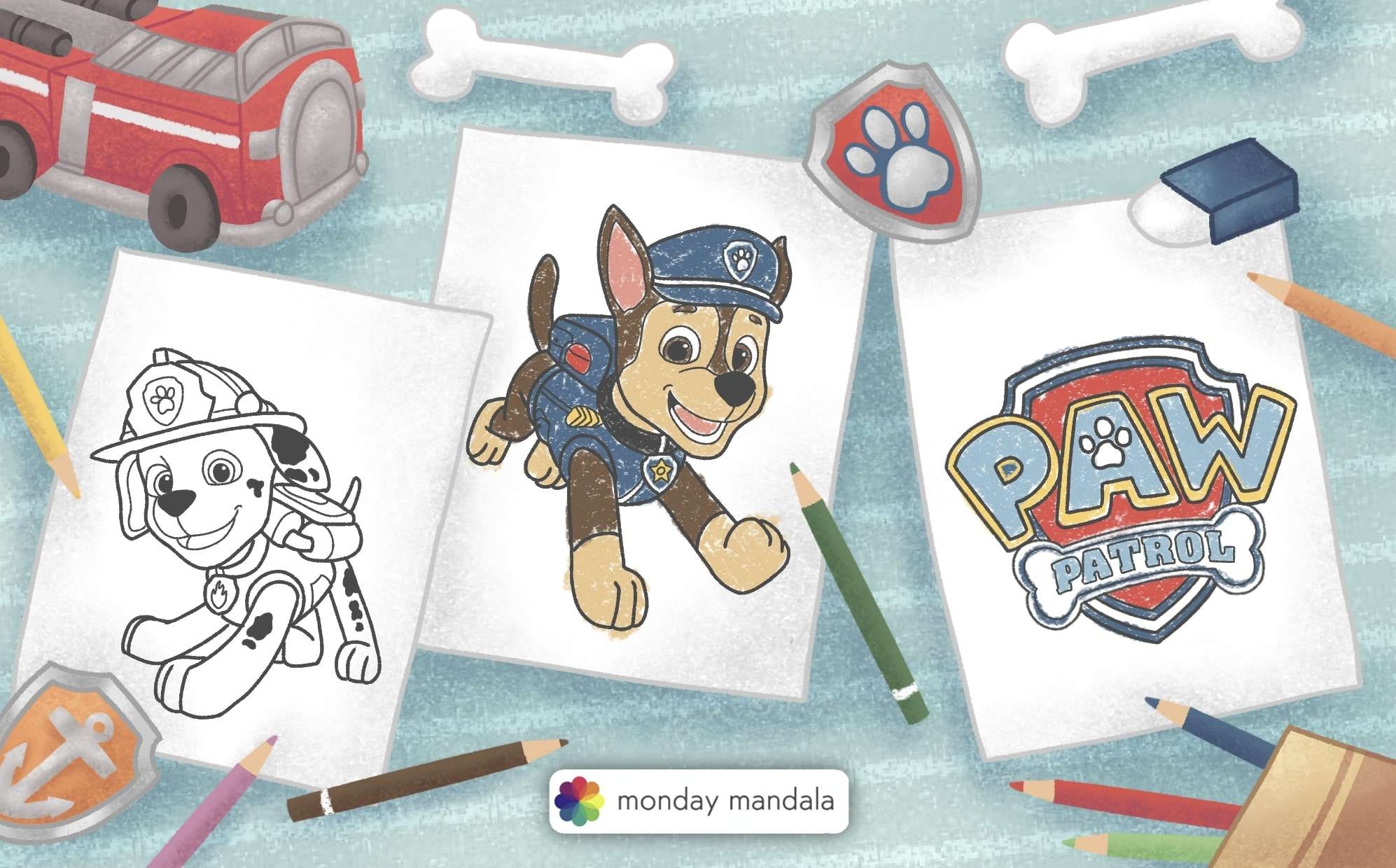 paw patrol coloring page marshall paw patrol coloring page marshall