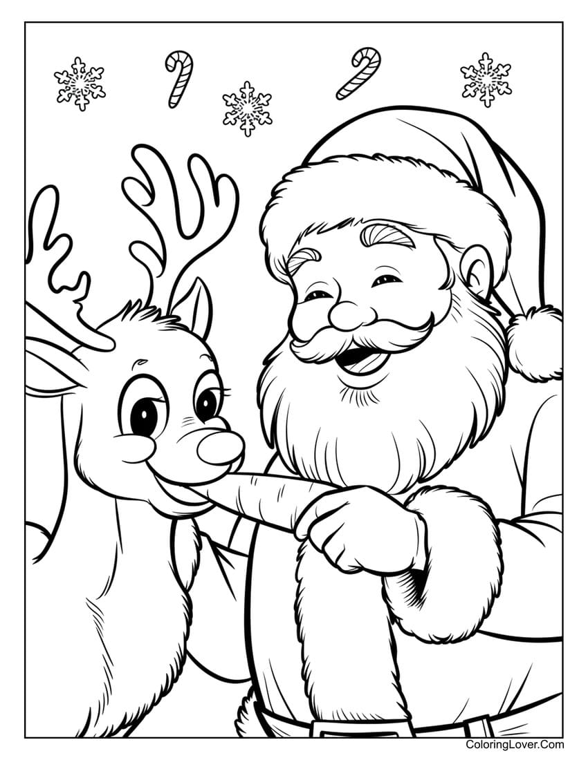 58 Santa Claus Coloring Pages Free Printables For All Ages 