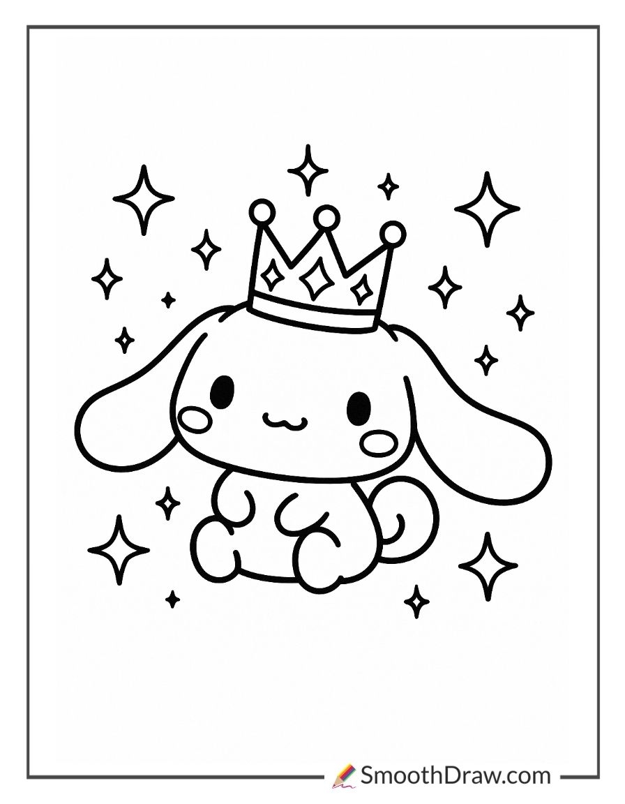 64 Cinnamoroll Coloring Pages Free Printables Smooth Draw