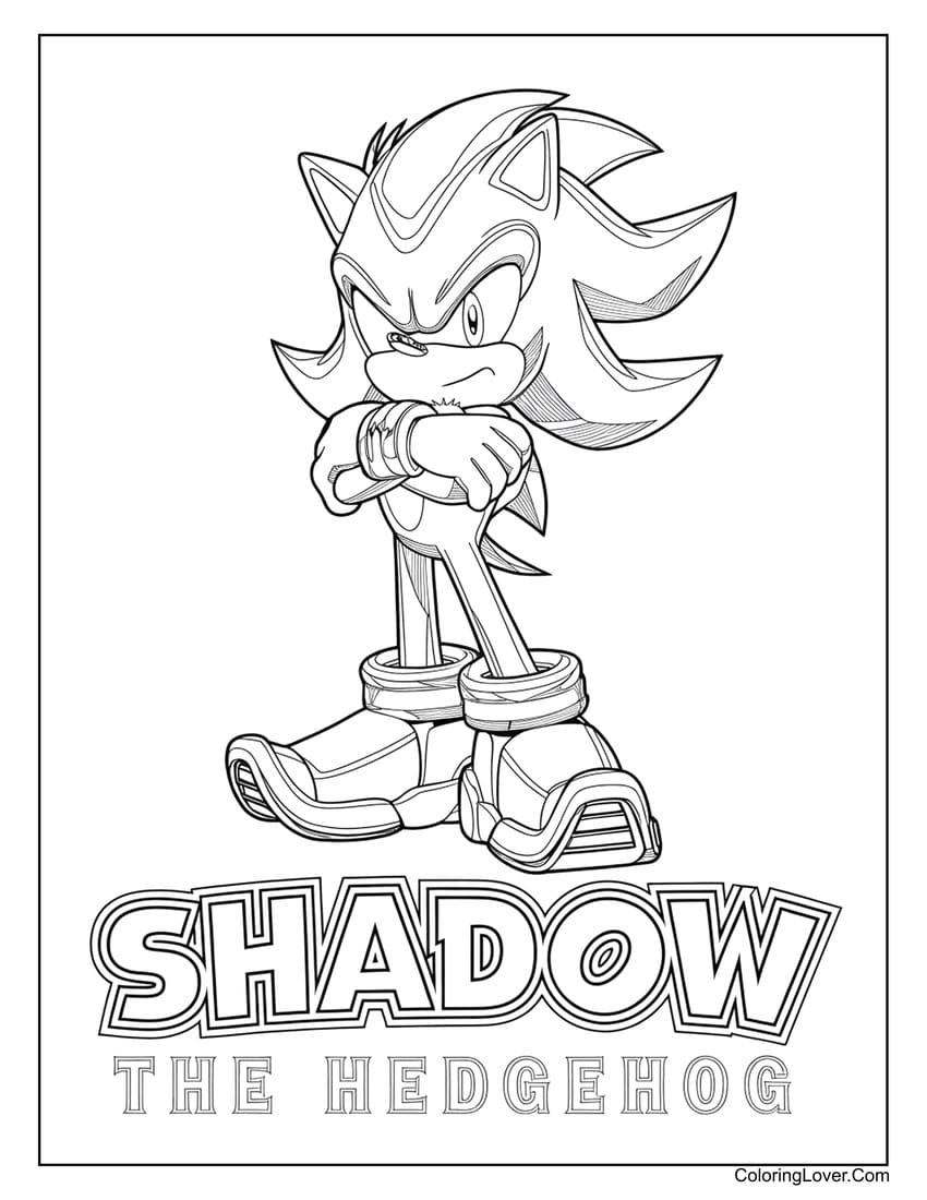 64 Sonic Coloring Pages Free Printables For All Ages 