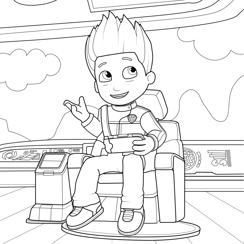 print paw patrol coloring pages