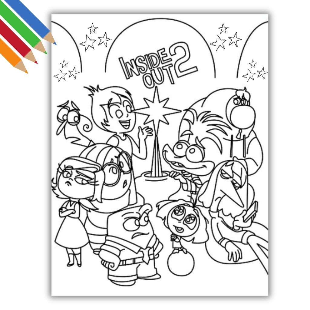 inside out 2 coloring pages