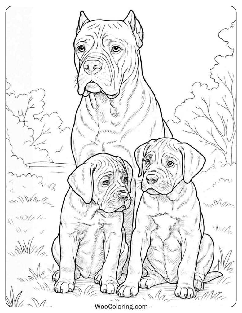 88 Dog Coloring Pages Free PDF To Print Woo Coloring