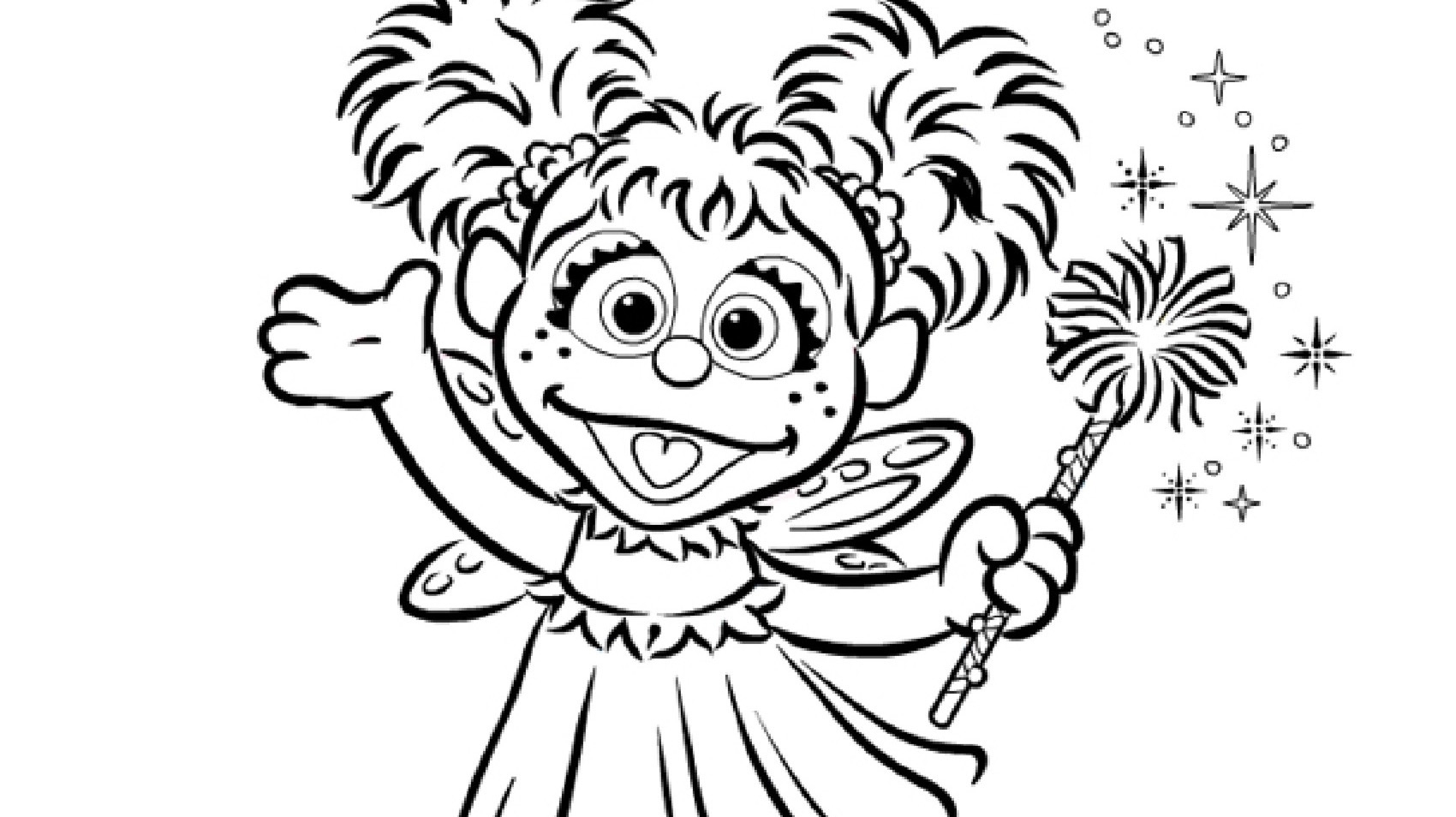 Abby Cadabby Coloring Page Kids Coloring Pages PBS KIDS For Parents