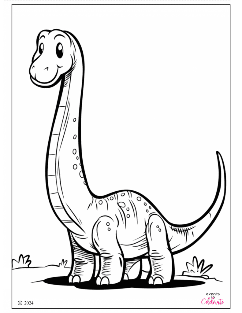 dinosaur coloring pages printable free