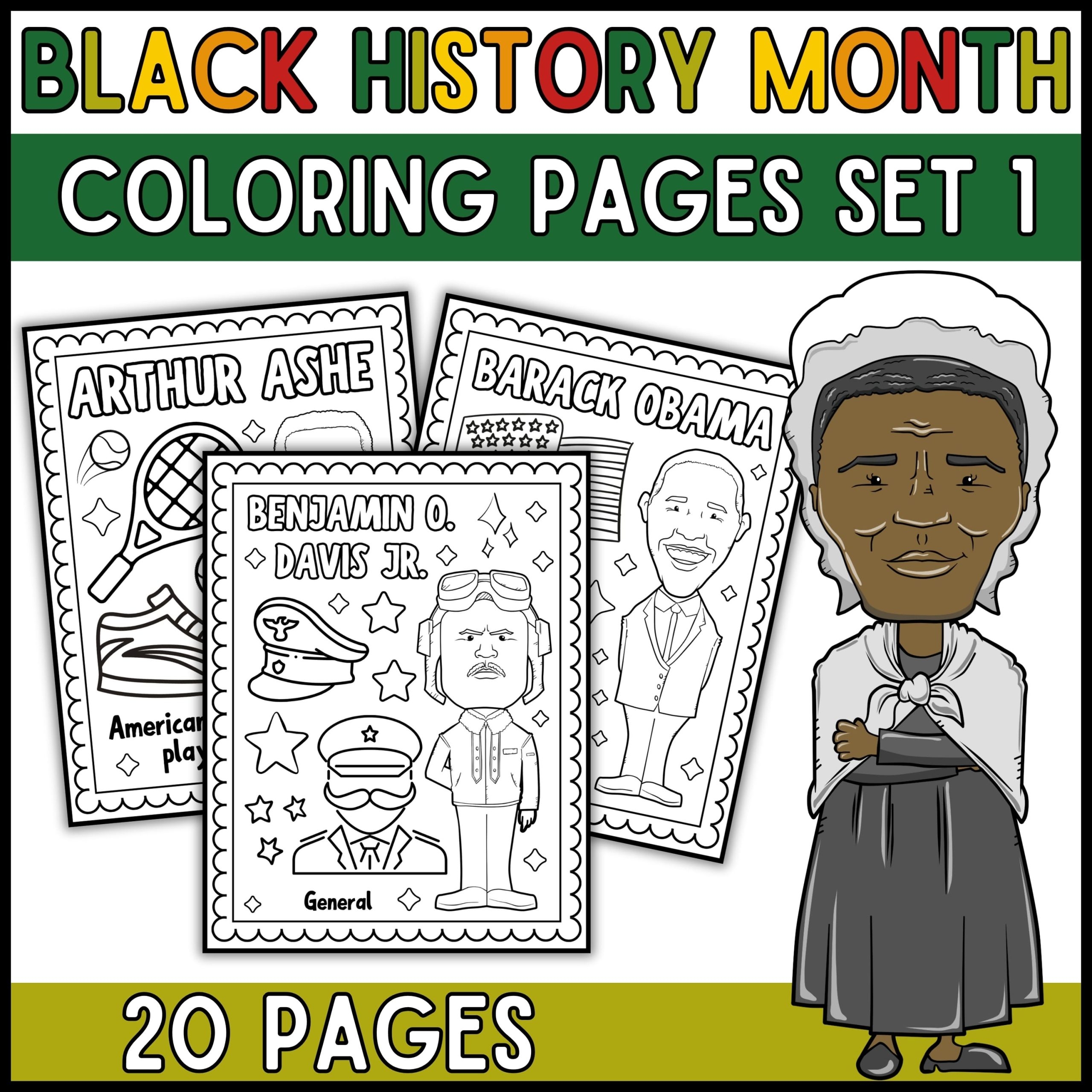 black history month coloring pages