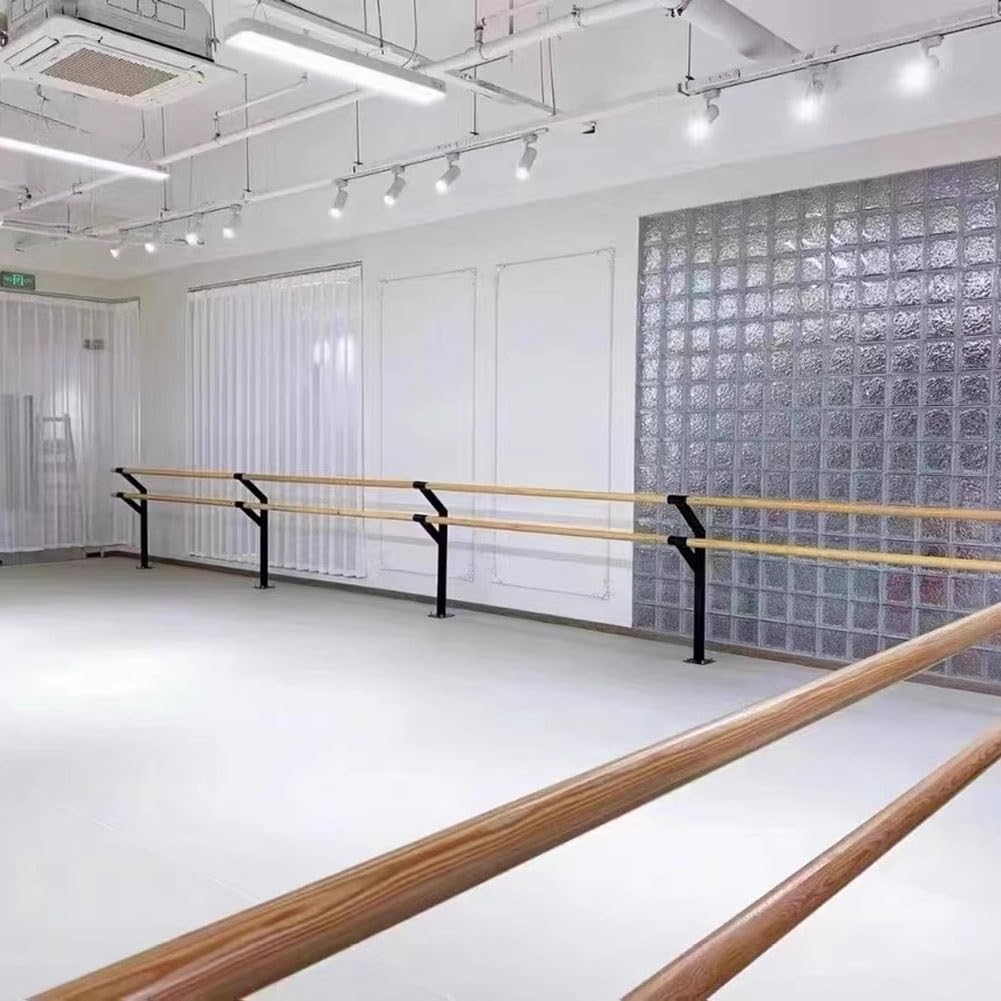 Amazon EliteBloom Stair Handrail Ballet Barre Bar Detached It Can Move Dance Training Portable Height Adjustable For Adult And Child Easy To Install Color Black Size 1 5M Black 1 5M 