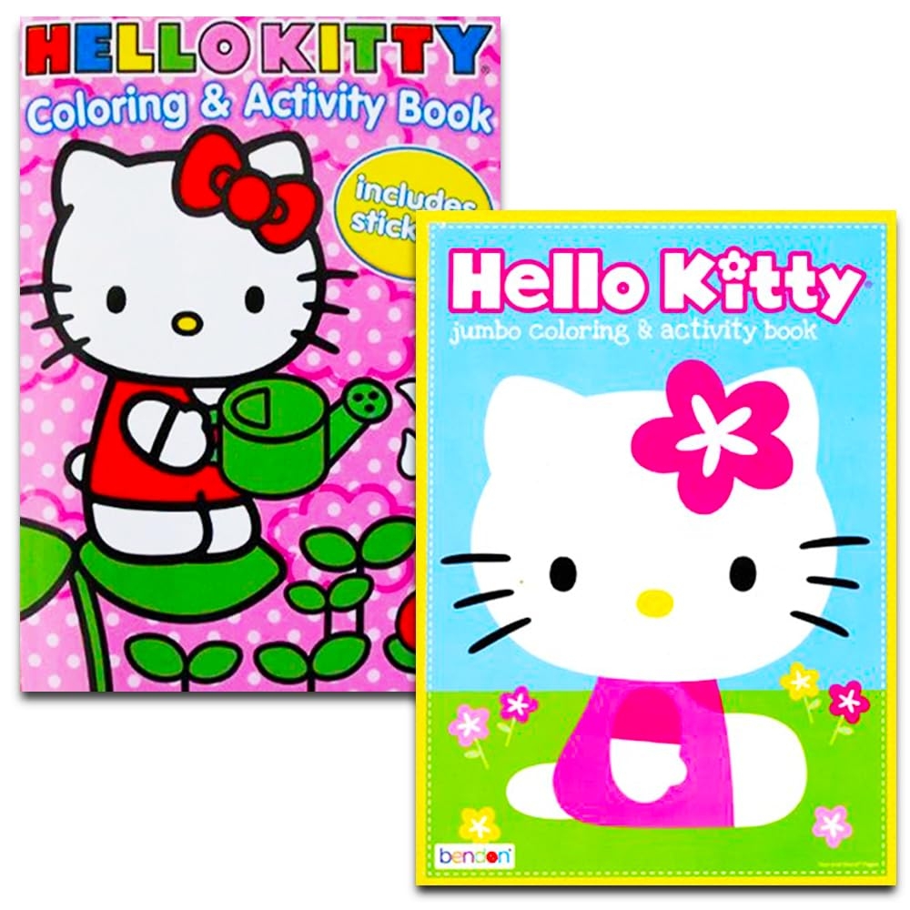 Amazon Hello Kitty Coloring Activity Book Super Set 5 Hello Kitty Coloring Books Crayons And Over 50 Hello Kitty Stickers Hello Kitty Party Pack Toys Games Amazon Hello Kitty Coloring Activity Book Super Set 5 Hello Kitty Coloring Books Crayons And Over 50 Hello Kitty Stickers Hello Kitty Party Pack Toys Games