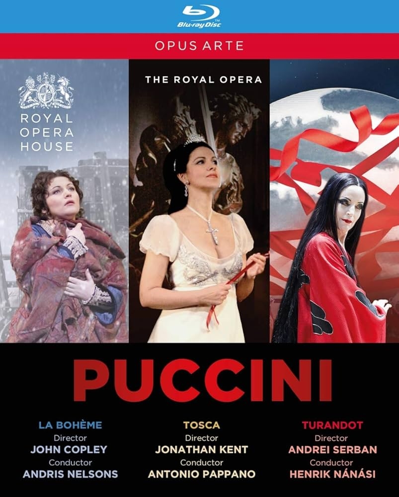 Amazon Puccini Opera Collection Blu ray Royal Opera Chorus Orchestra Of The Royal Opera House John Copley Jonathan Kent Andrei Serban Movies TV