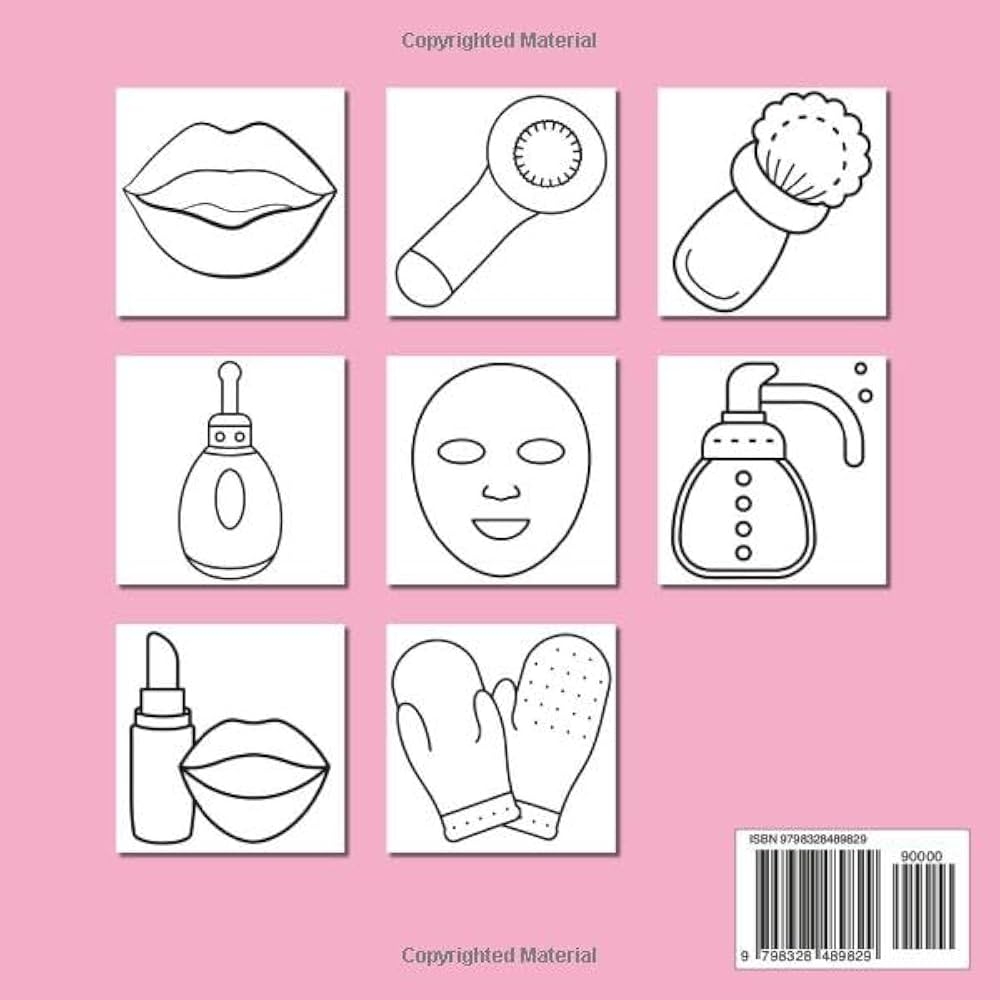 Amazon Skincare Coloring Book 55 Bold And Easy Designs Of Skin Care For Girls And Women For Relaxation 9798328489829 COCH APHN Books