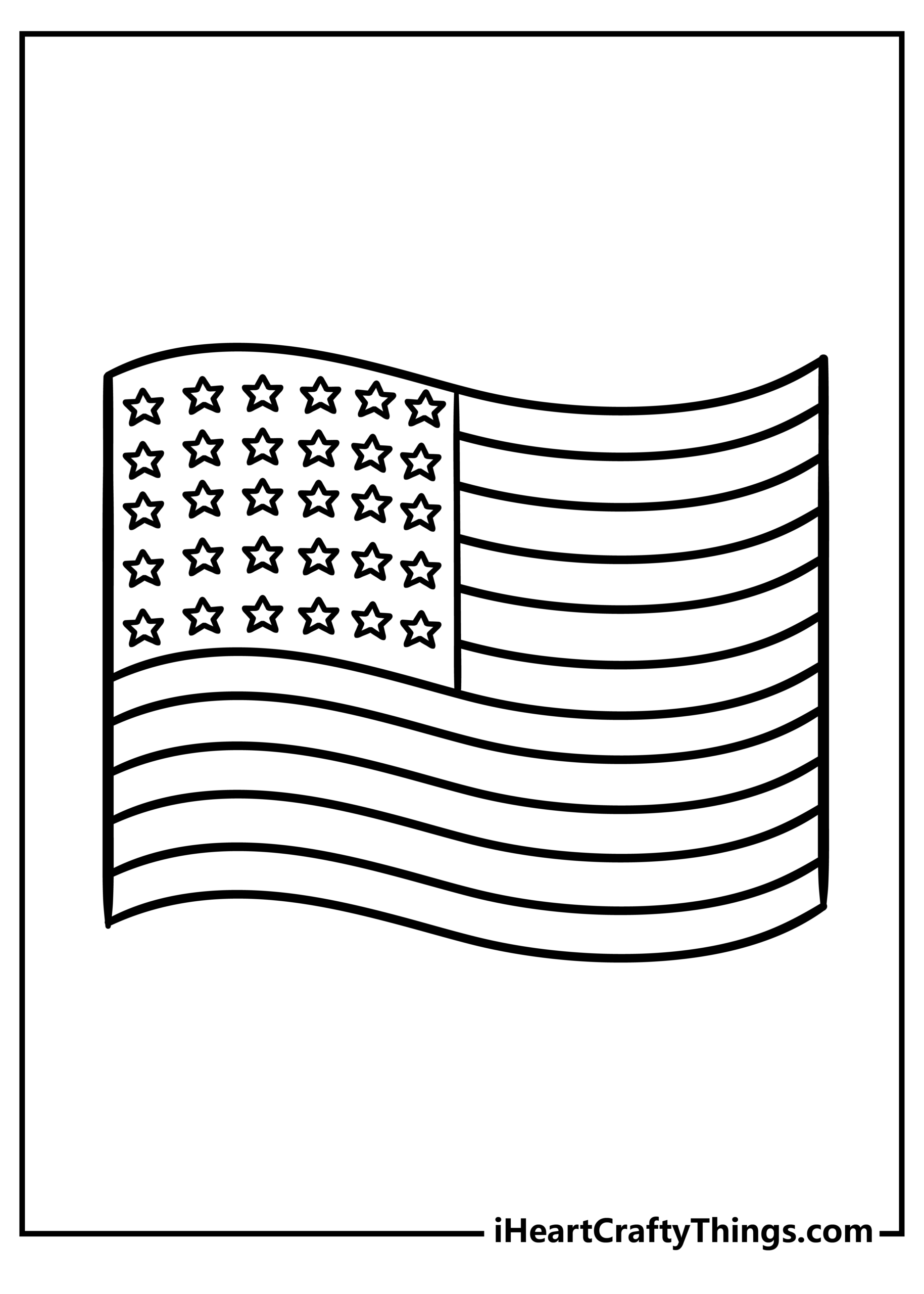 American Flag Coloring Pages 100 Free Printables Worksheets Library