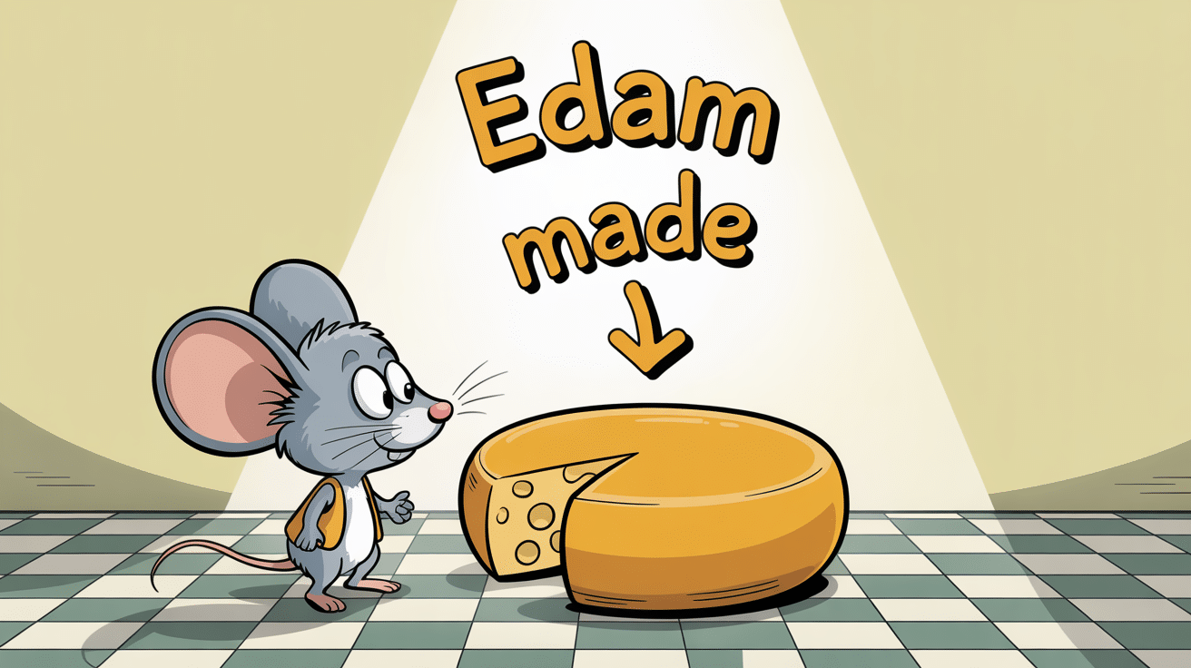 Answering The Riddle What Type Of Cheese Is Made Backwards Meredith Plays