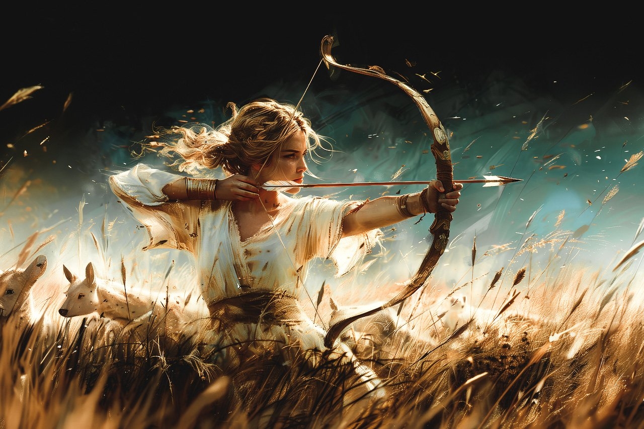 Artemis Moon Goddess Huntress And Protector Of The Wild Wicked Obscura Apothecary