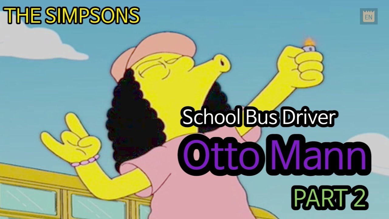 bus driver for the simpsons