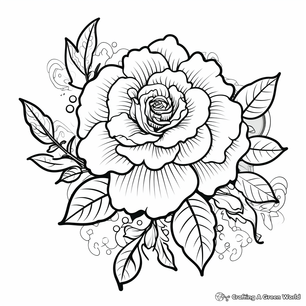 Black White Flowers Coloring Pages Free Printable Black White Flowers Coloring Pages Free Printable