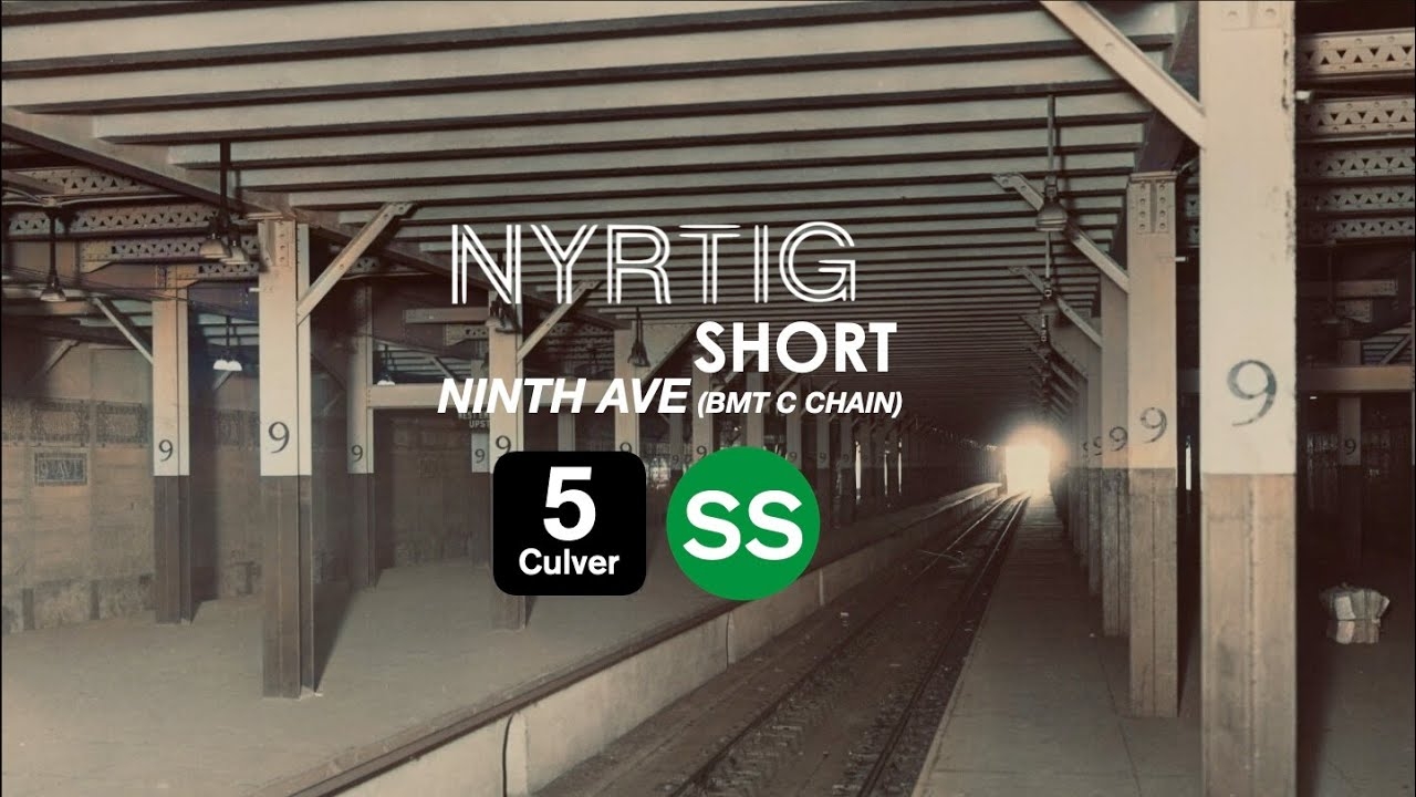 BMT Culver 9th Ave Lower Level YouTube