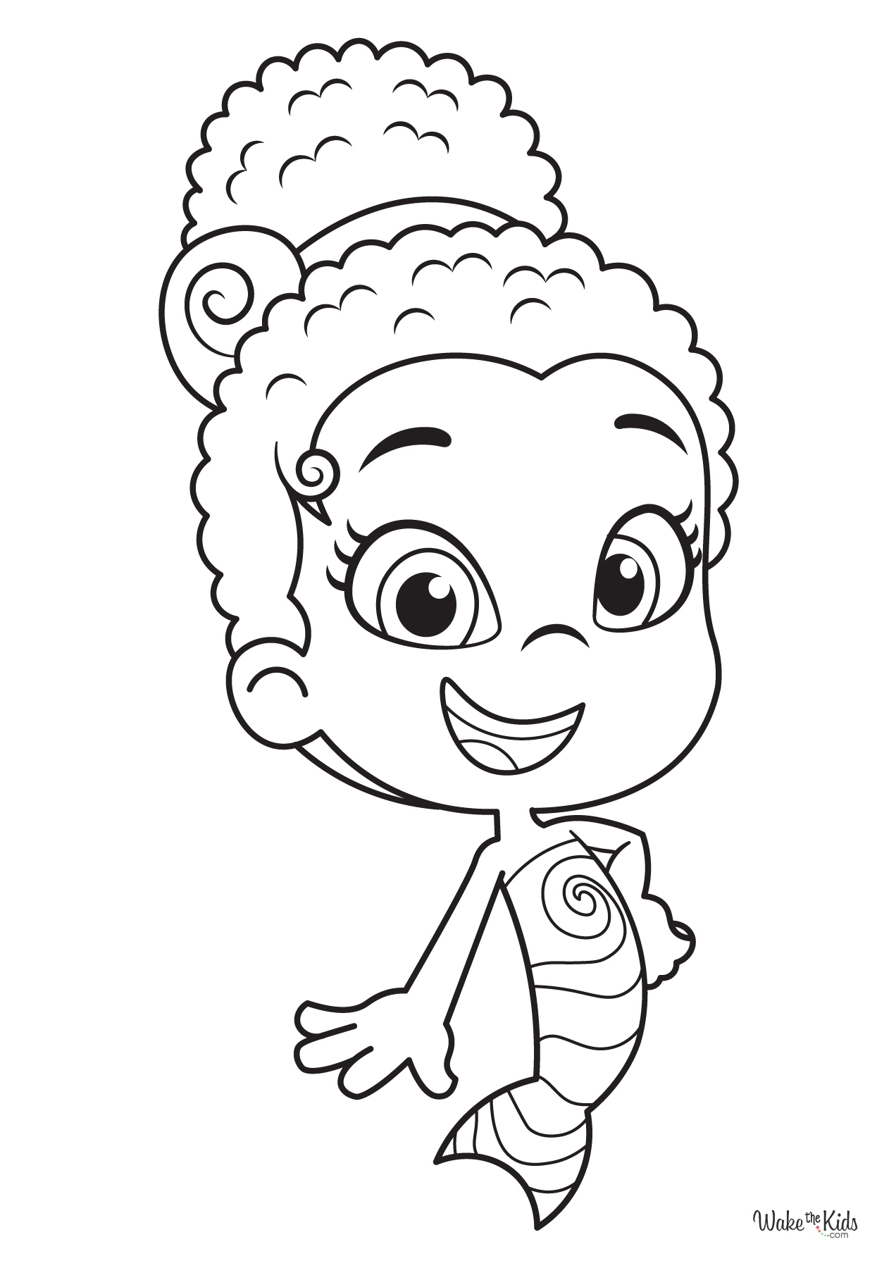 Bubble Guppies Coloring Pages Free Printable PDFs WakeTheKids