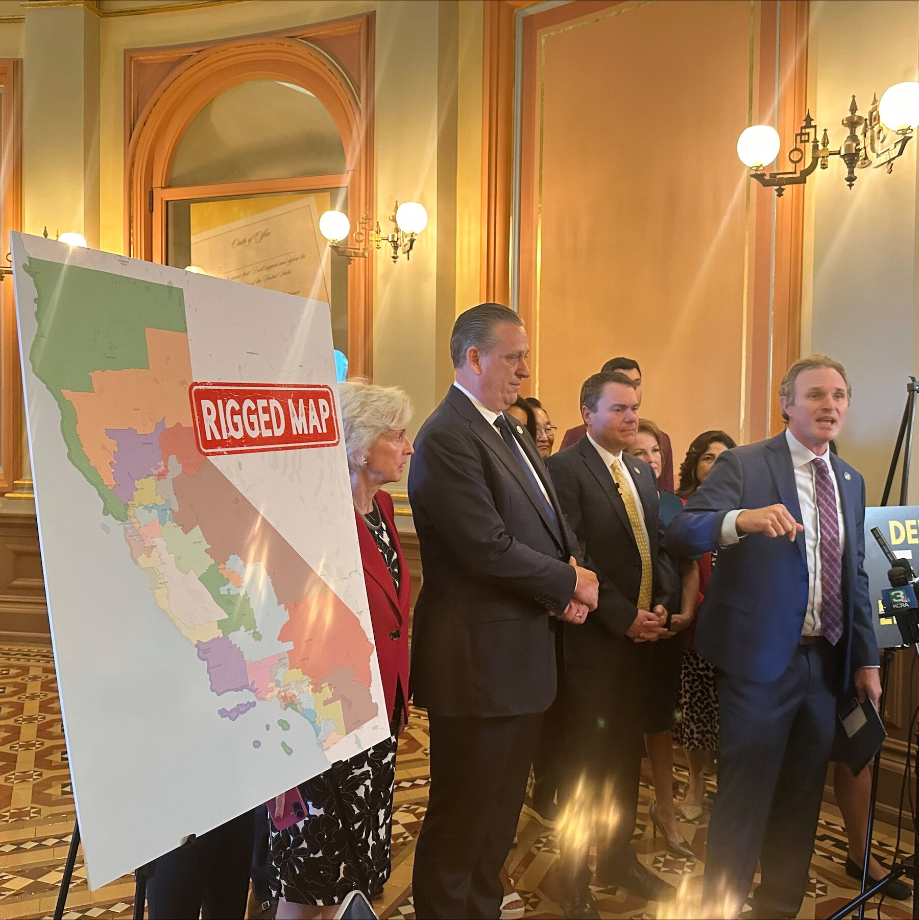 California Republicans File Suit Seeking To Block Newsom Redistricting Plan The New York Times