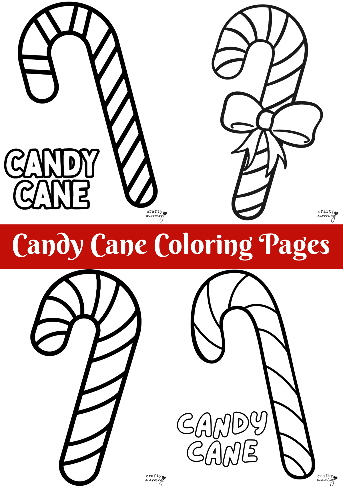 candy cane coloring pages