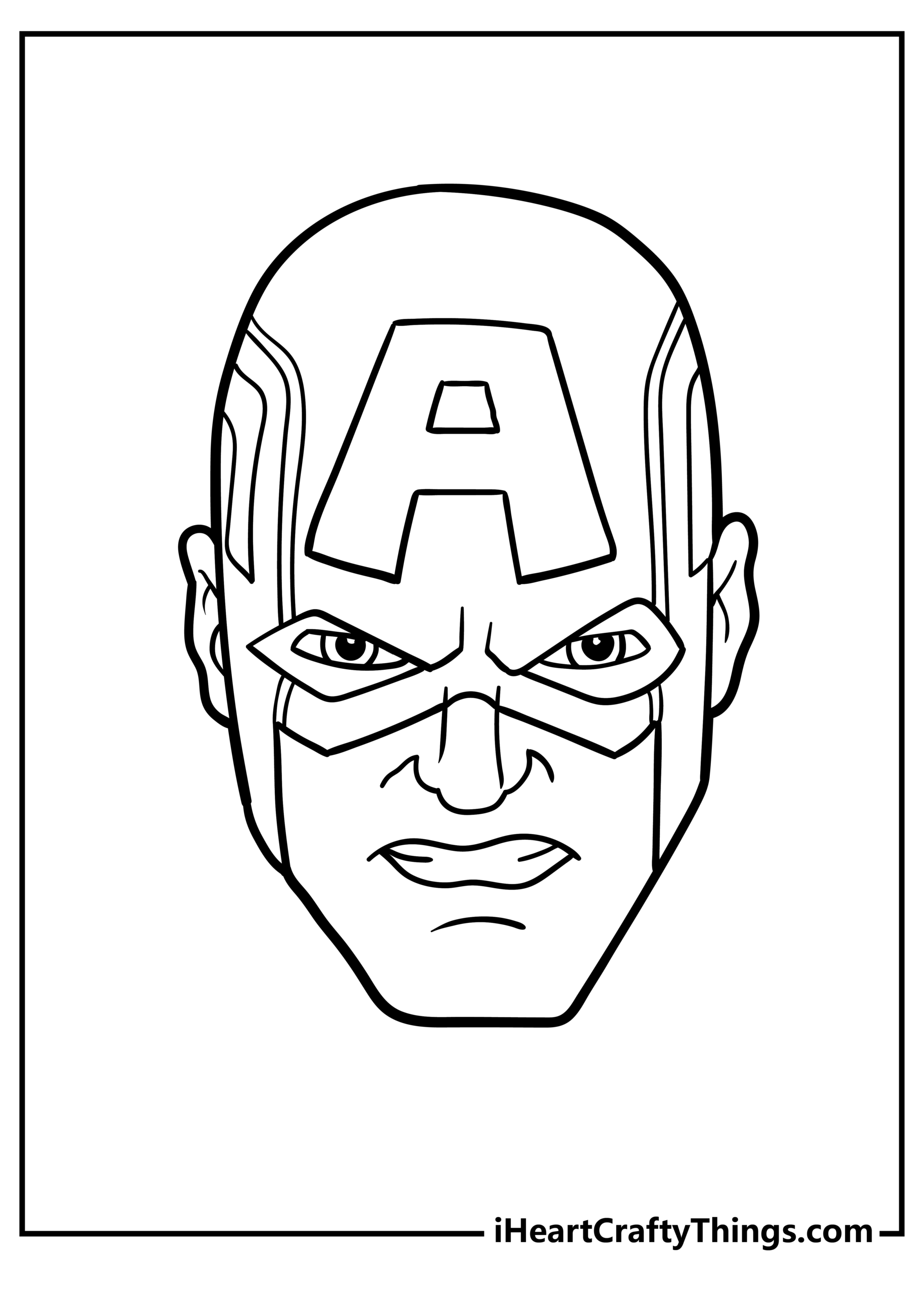 Captain America Coloring Pages 30 Free Printables 