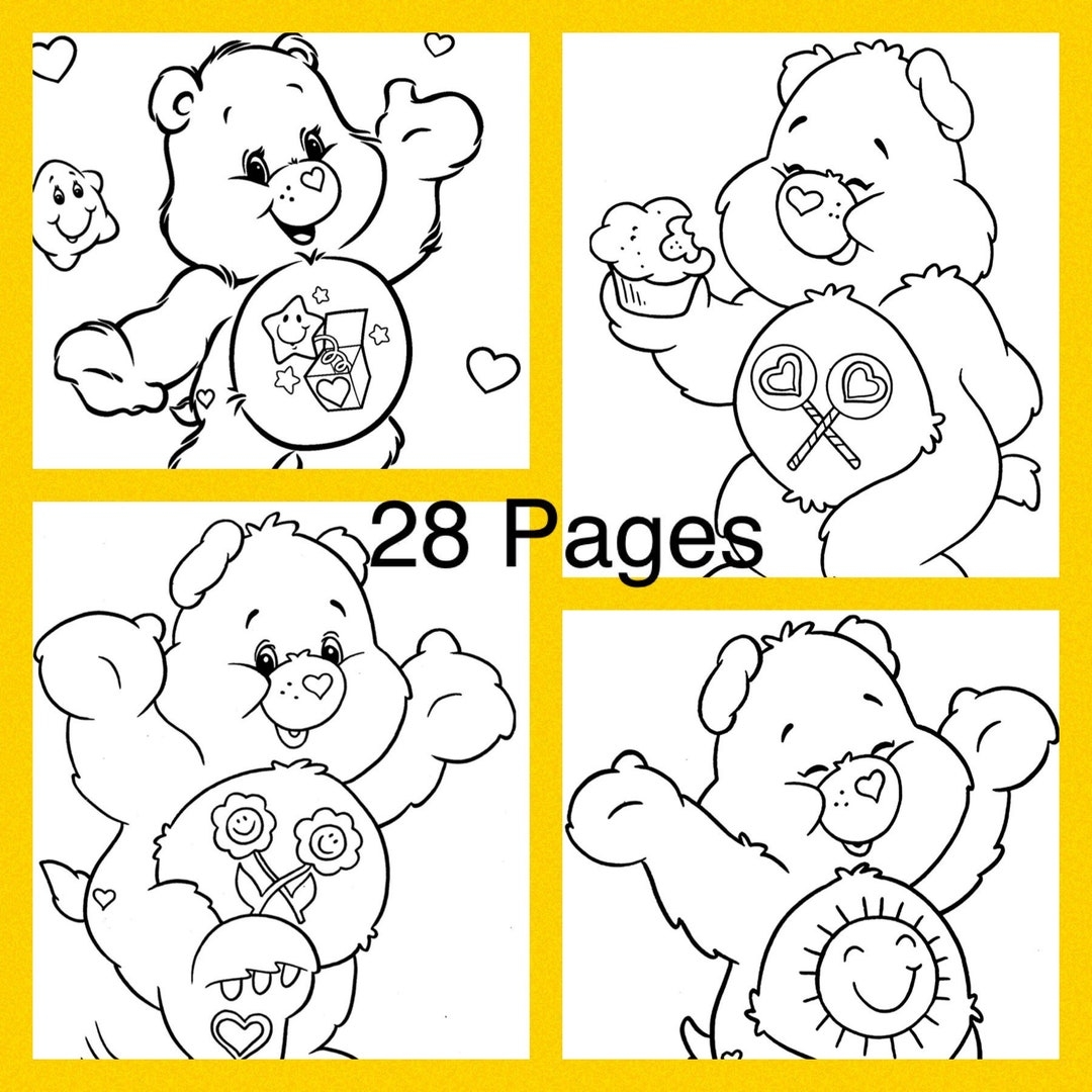 care bears coloring sheets