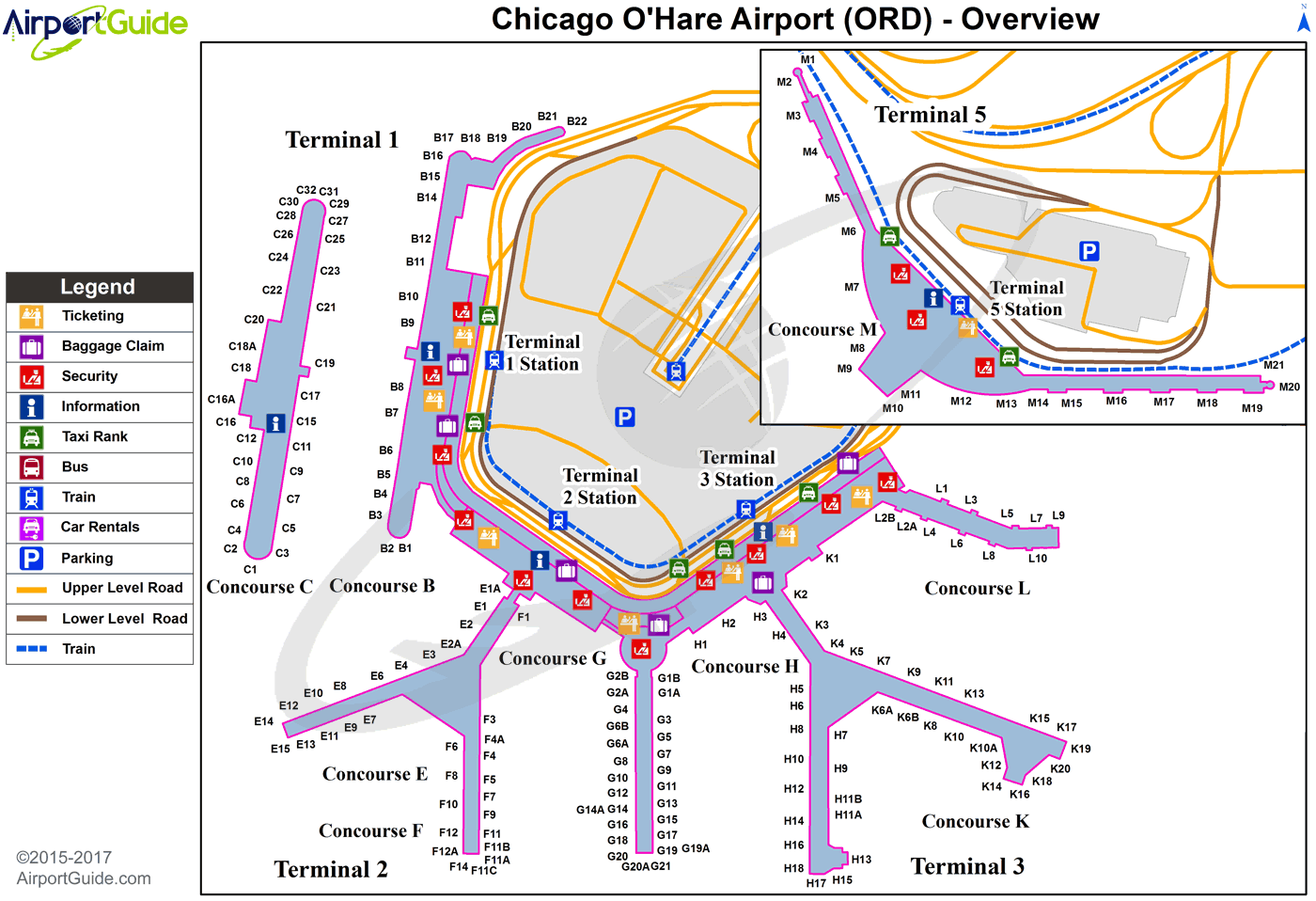 Chicago O hare International Airport KORD ORD Airport Guide