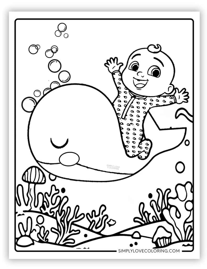 coco melon coloring pages