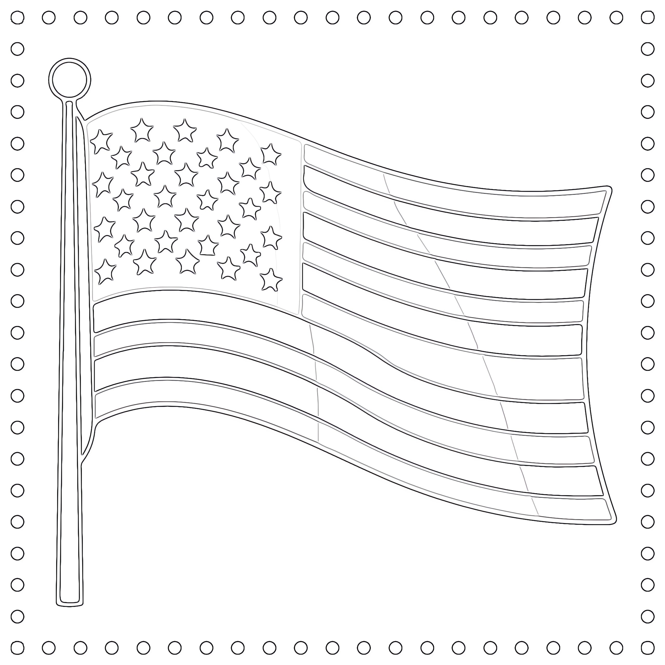 Coloring Book American Flag Coloring Pages Mimi Panda