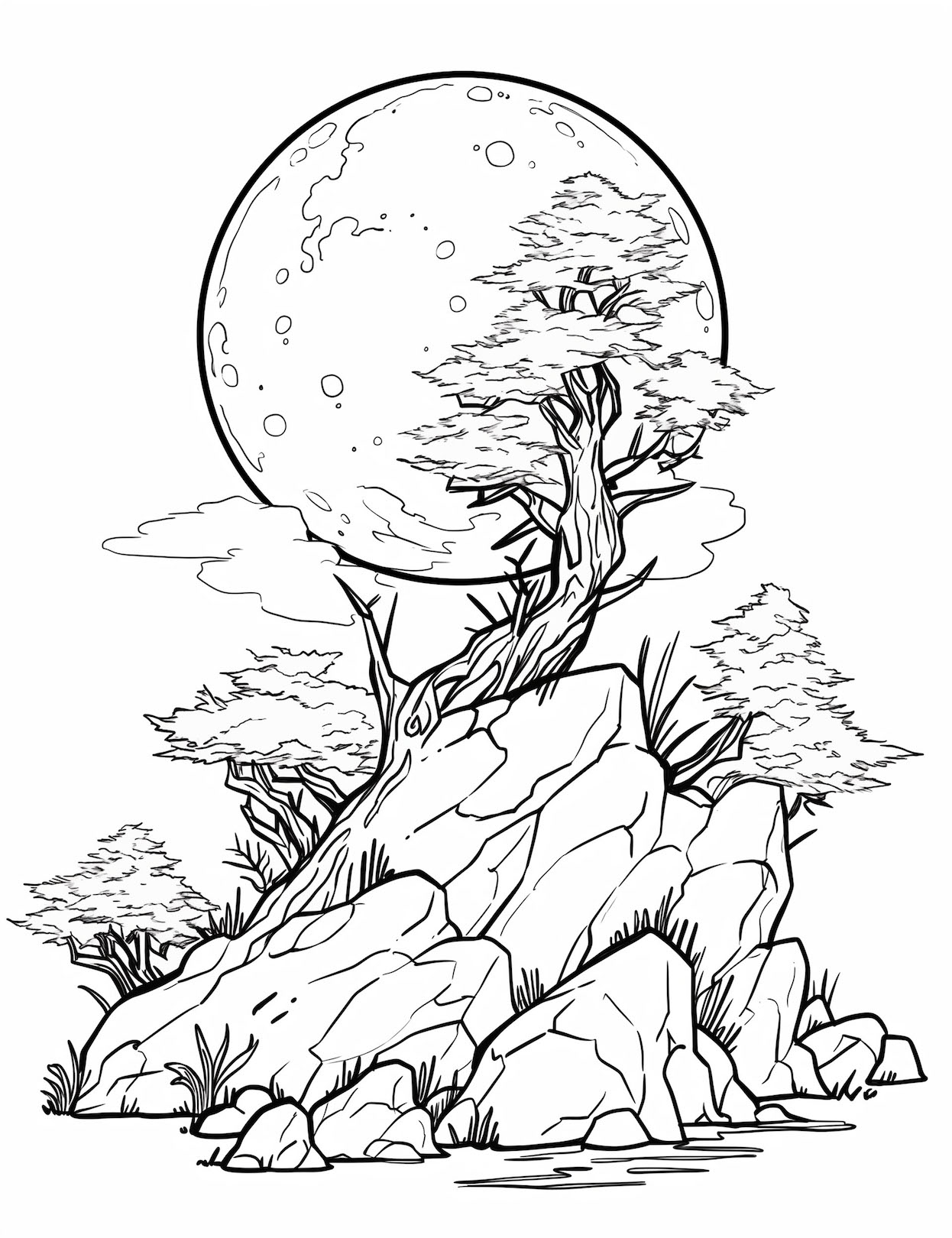 Cool Down With A FREE Nature River Rocks Coloring Page 20 Printable Designs